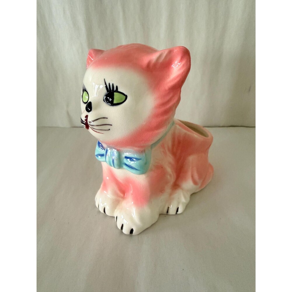 Enesco Pink Kitten Planter
